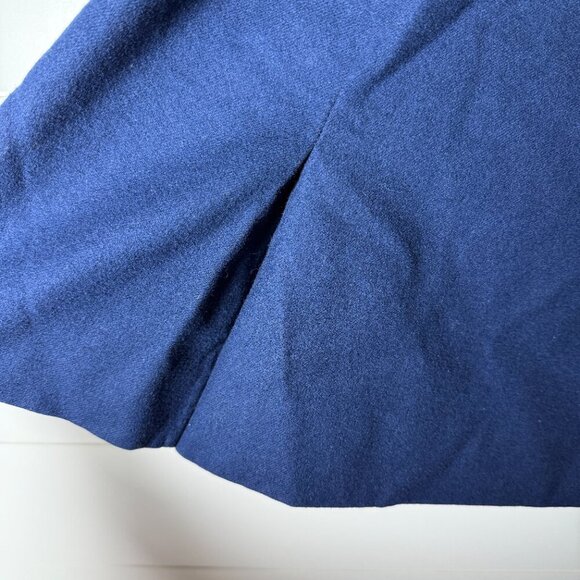 Vintage Pendleton Suit -Jacket & Skirt, Navy Blackwatch Trim Sz 8 Virgin Wool - Picture 11 of 15